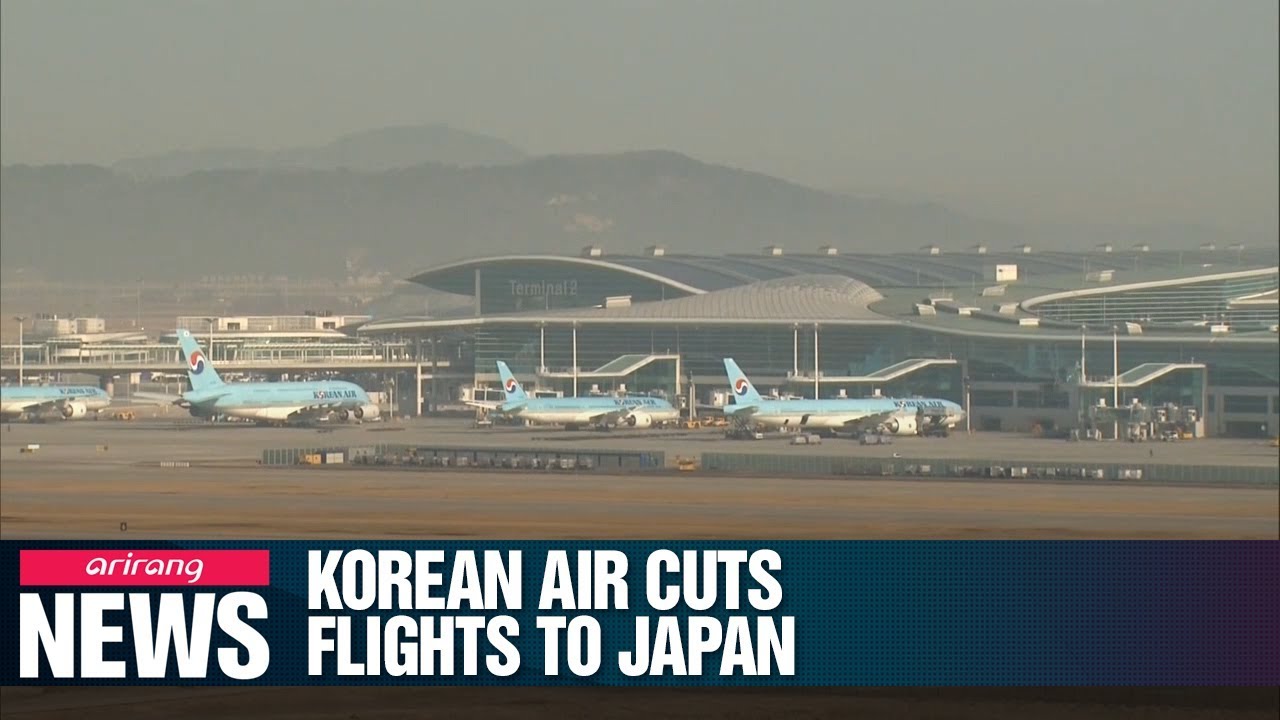 Korean Air to cut flights to Japan while providing more flights to