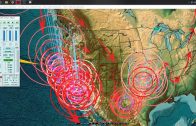 10/24/2019 — Global Earthquake Activity — West Coast USA seismic unrest and volcanic hot spots