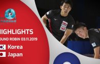 HIGHLIGHTS: Korea v Japan – Men’s round robin – Pacific-Asia Curling Championships 2019