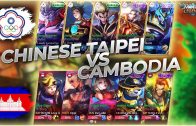INTENS BATTLE!! Kimmy Chinese Taipei vs. X-Borg Cambodia!! | National Arena Contest MLBB